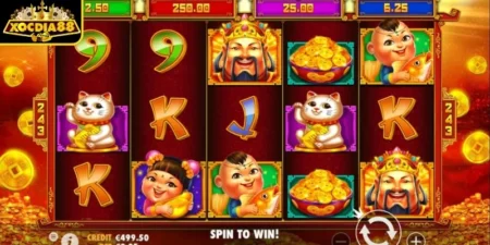 Cấu trúc game Pragmatic Play - Caishen Cash dễ làm quen